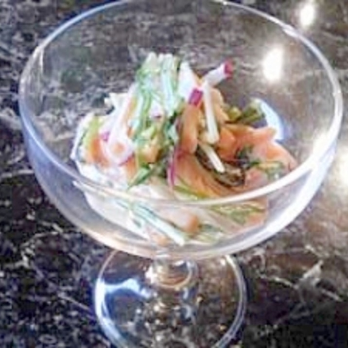 四つ溝柿と水菜の秋サラダ レシピ 作り方 By ピコちゃん3960 楽天レシピ